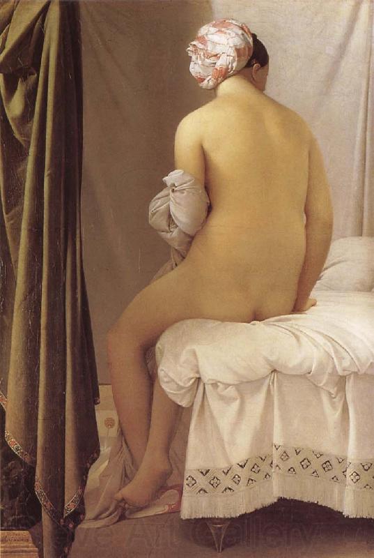 Jean-Auguste Dominique Ingres La Grande Baigneuse Norge oil painting art